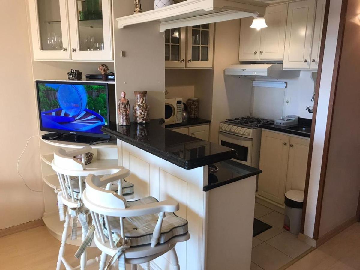 Flat Gramado Centro - Proximo Da Rua Coberta Διαμέρισμα Εξωτερικό φωτογραφία