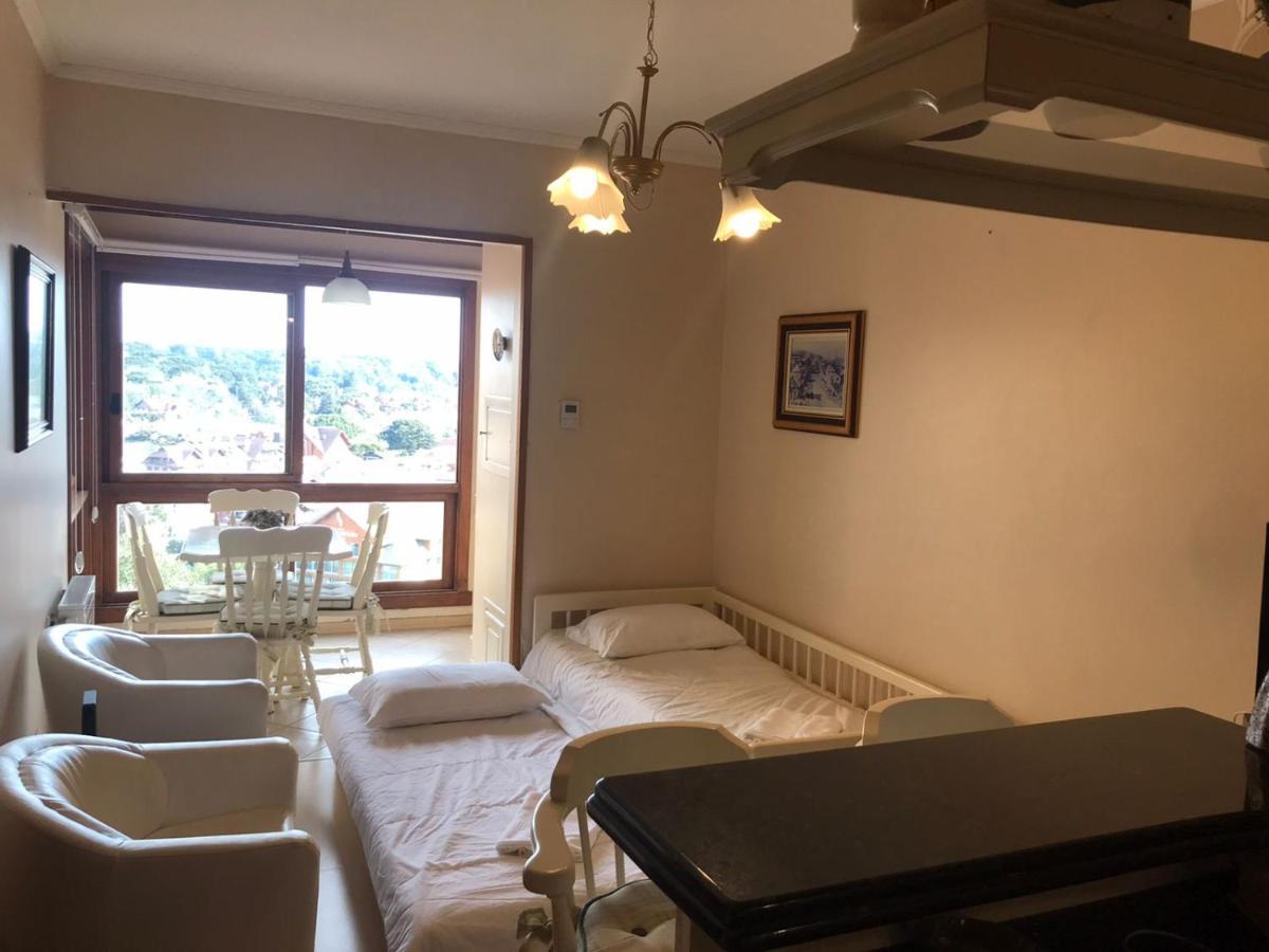 Flat Gramado Centro - Proximo Da Rua Coberta Διαμέρισμα Εξωτερικό φωτογραφία